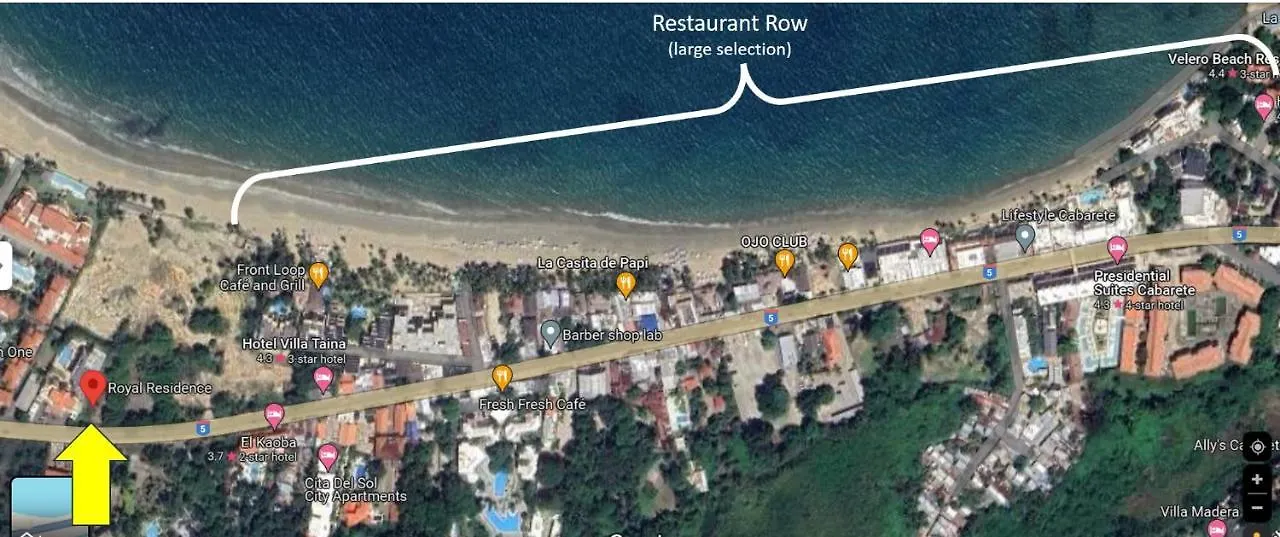 Royal Residence Condo - 2Br Suite, Cabarete, Sosua, Dominican Republic 아파트